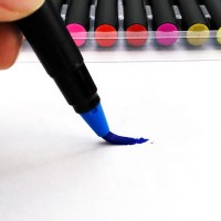 24 Colors Watercolor Brush Pen, Flexible Nylon Tip Painting Brush Art Brush Pen